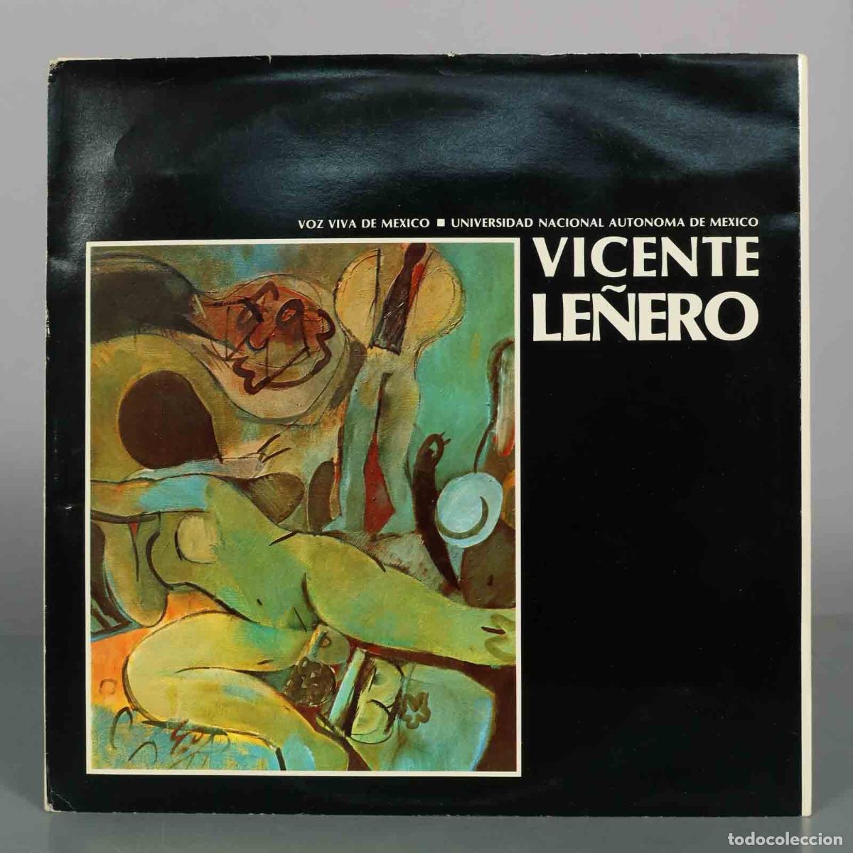 Disques de vinyle: LP. Voz Viva de M&eacute;xico - Vicente Le&ntilde;ero