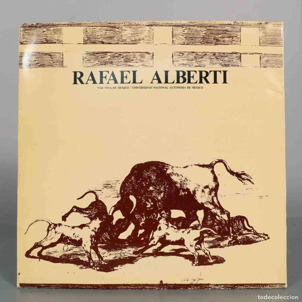 Discos de vinilo: LP. Rafael Alberti &ndash; Antolog&iacute;a Po&eacute;tica