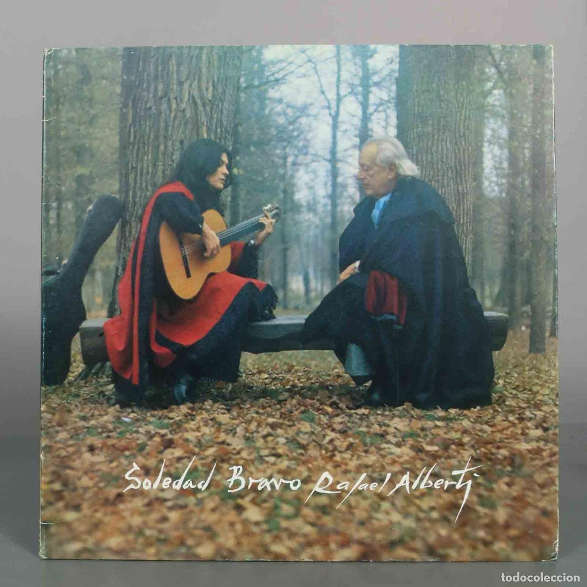 Discos de vinilo: LP. Soledad Bravo, Rafael Alberti