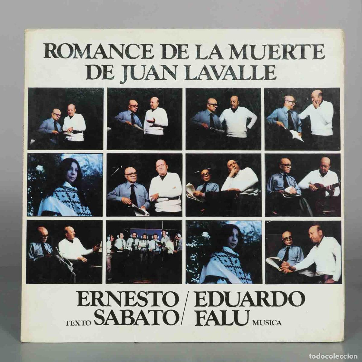 Discos de vinilo: LP. Romance de la muerte de Juan Lavalle - Ernesto Sabato, Eduardo Fal&uacute;, Mercedes Sosa
