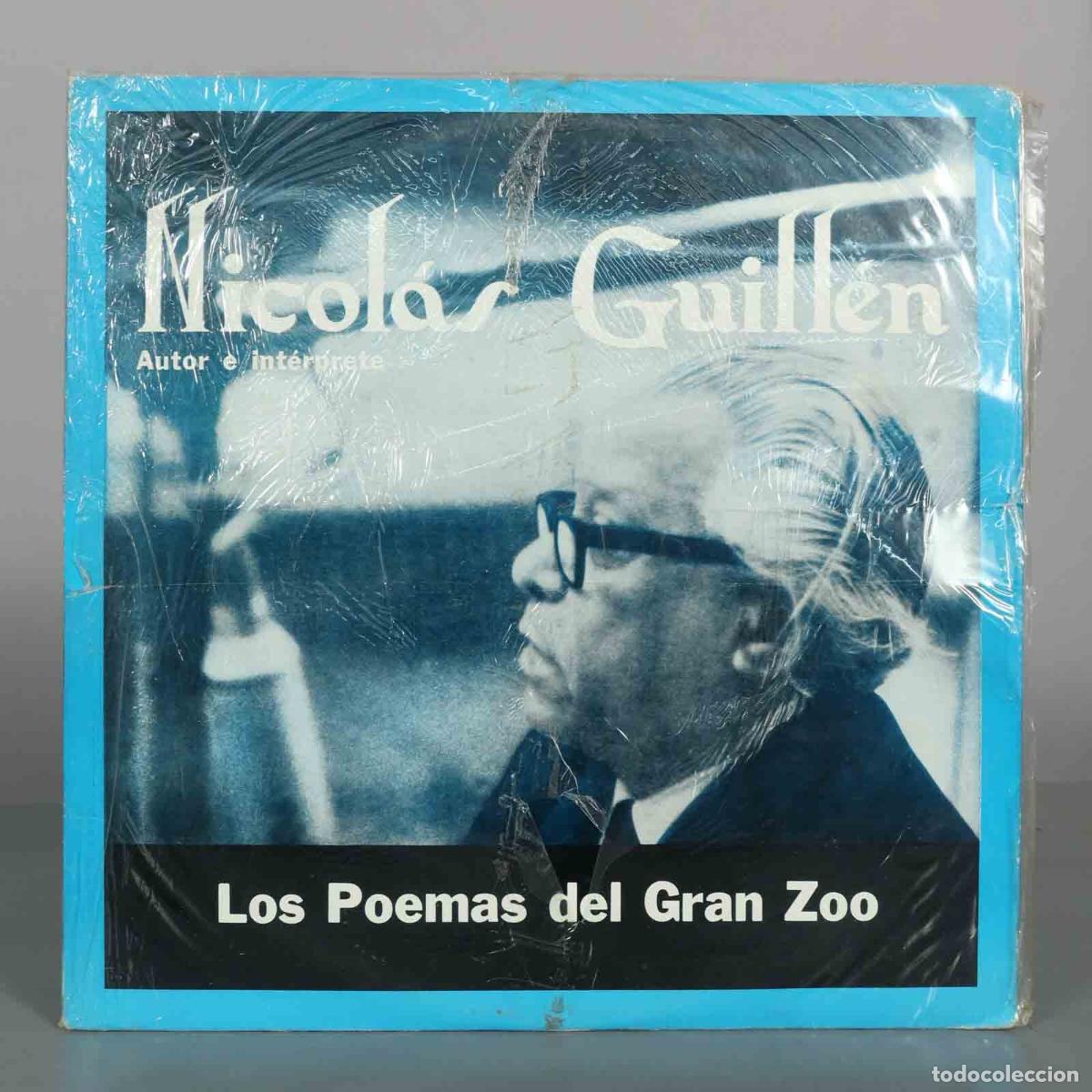Discos de vinilo: LP. Los Poemas del Gran Zoo - Nicol&aacute;s Guill&eacute;n