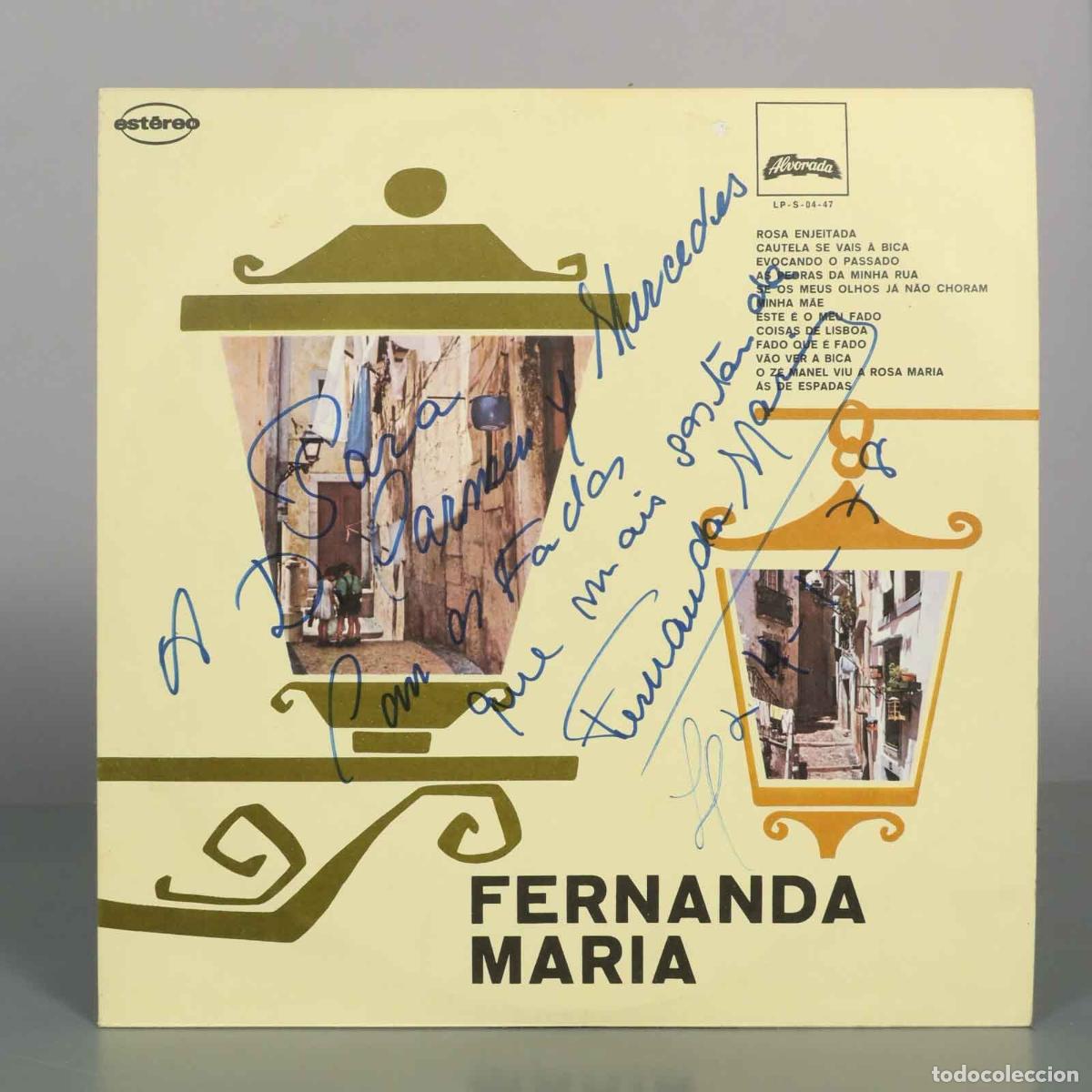 Discos de vinilo: LP. Fernanda Maria - Cautela Se Vais &Agrave; Bica. CON AUTOGRAFO DE ARTISTA