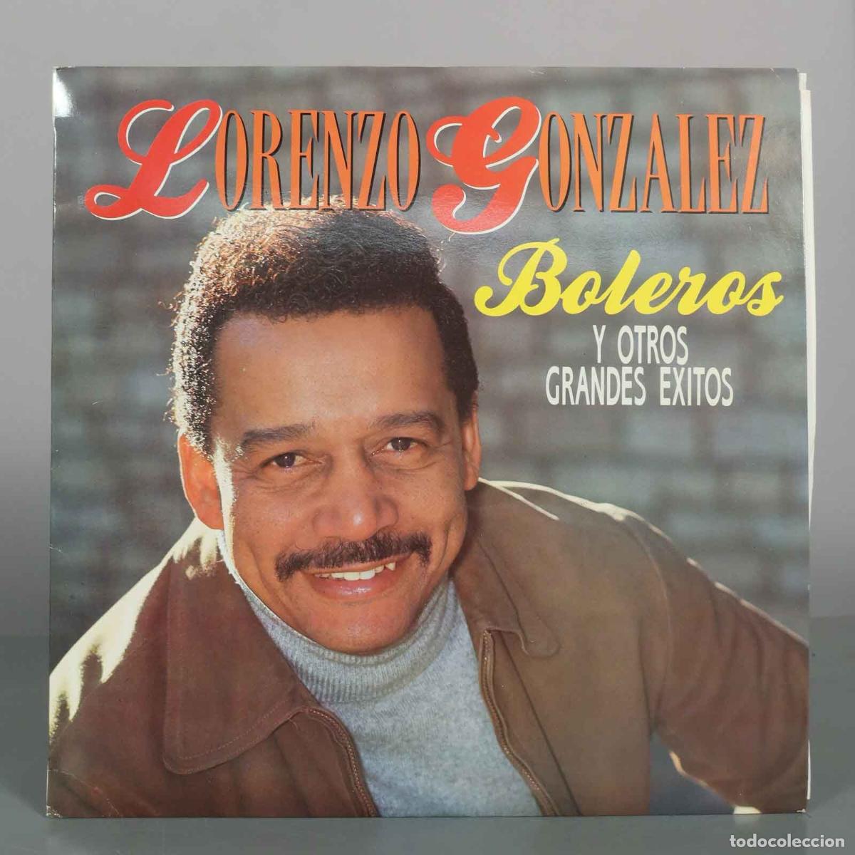 Disques de vinyle: LP. Boleros y Otros Grandes &Eacute;xitos - Lorenzo Gonz&aacute;lez