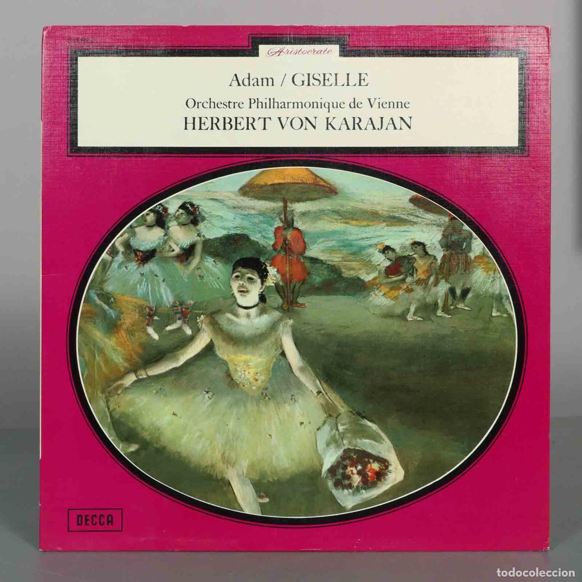 Dischi in vinile: LP. Adam: Giselle - Orchestre Philharmonique de Vienne, Herbert von Karajan