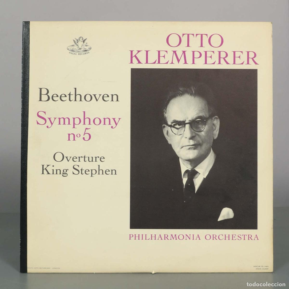 Discos de vinilo: LP. Beethoven: Symphony No. 5, Overture King Stephen - Otto Klemperer, Philharmonia Orchestra