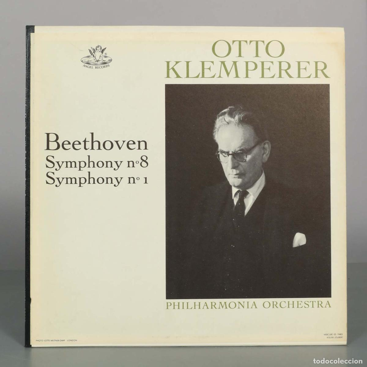 Dischi in vinile: LP. Beethoven Symphony no.8, Symphony no.1 - Otto Klemperer, Philharmonia Orchestra