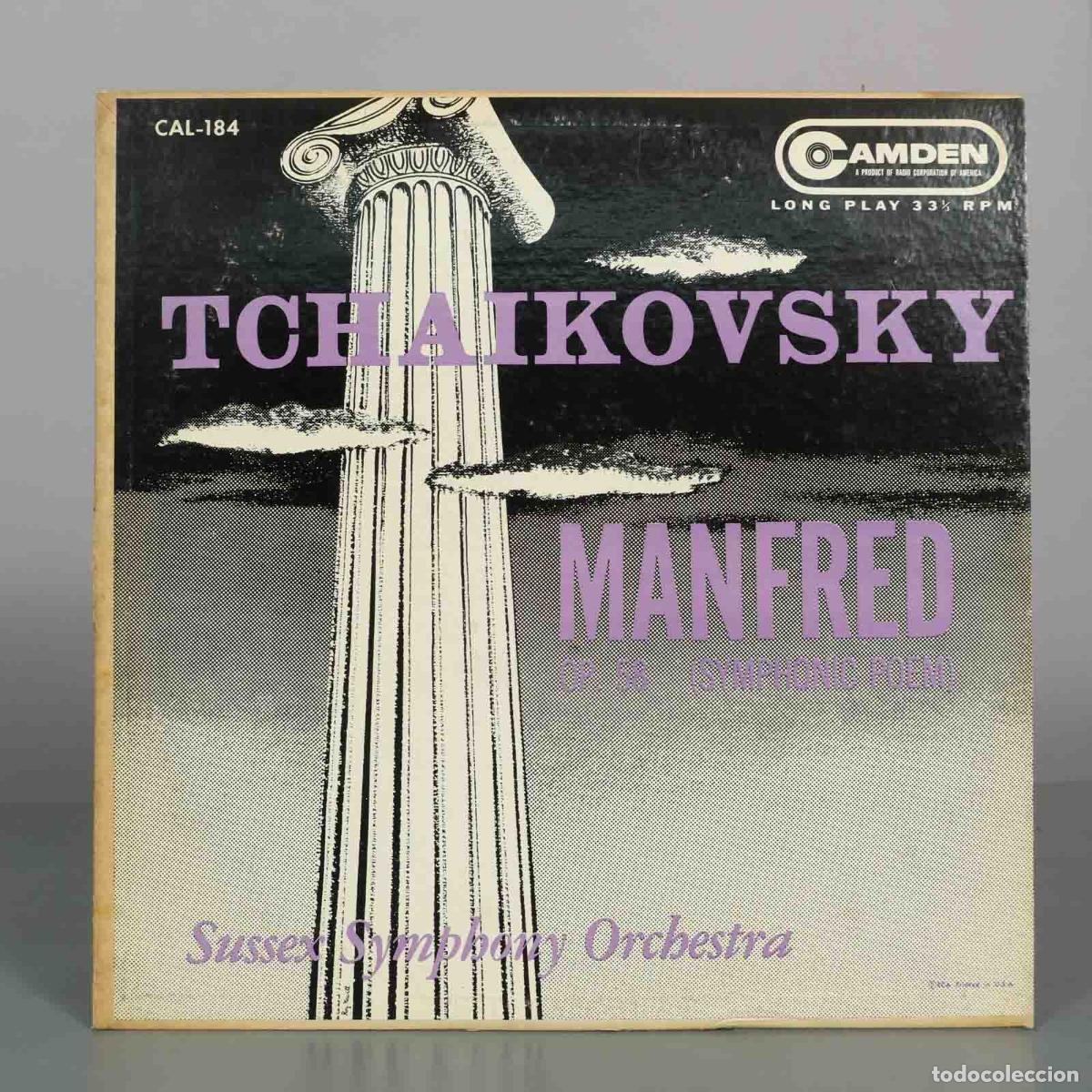 Dischi in vinile: LP. Tchaikovsky: Manfred, Op. 58 - Sussex Symphony Orchestra, Fabien Sevitzky