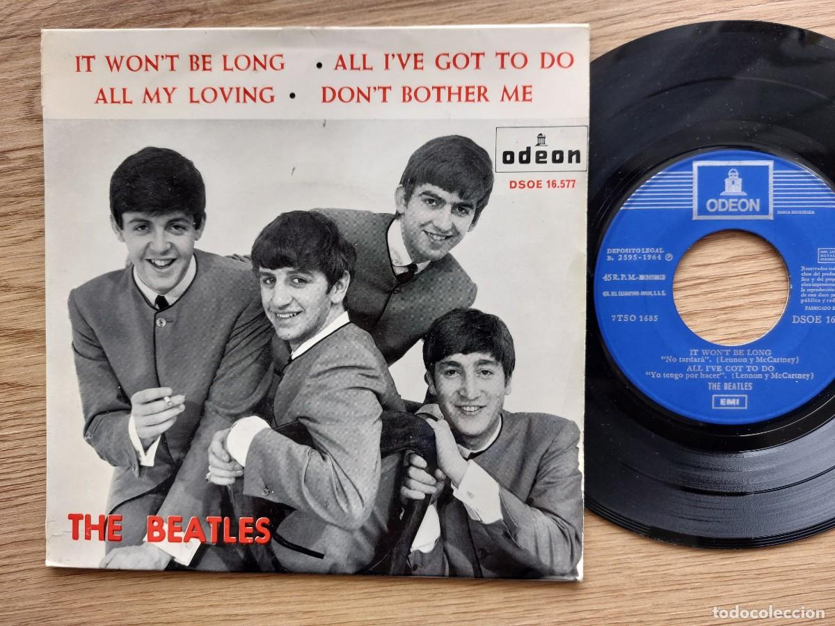Discos de vinilo: THE BEATLES - EP Spain - MINT - IT WON'T BE LONG