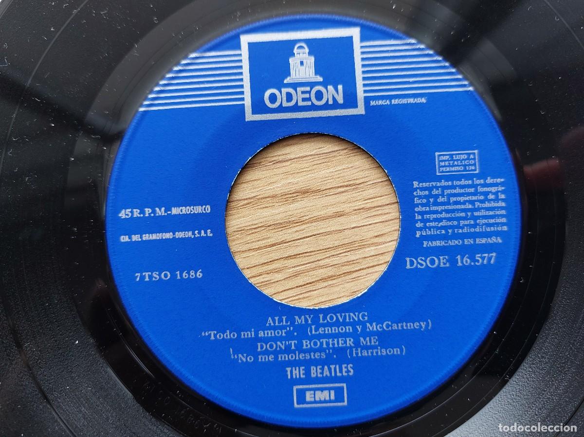 Discos de vinilo: THE BEATLES - EP Spain - MINT - IT WONT BE LONG - Foto 4