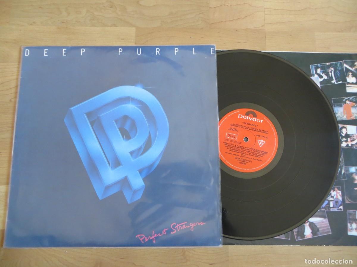 Vinyl-Schallplatten: Deep Purple - Perfect Strangers = Extra&ntilde;os (LP, Album) ARGENTINA 1985
