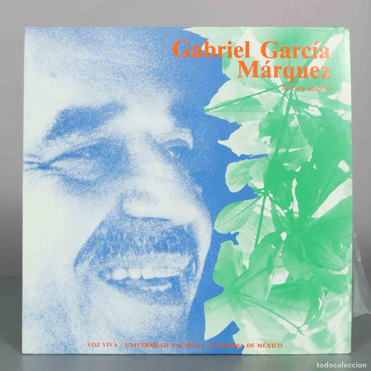 Dischi in vinile: LP. Gabriel Garc&iacute;a M&aacute;rquez - Universidad Nacional Aut&oacute;noma de M&eacute;xico - Voz Viva de Am&eacute;rica Latina