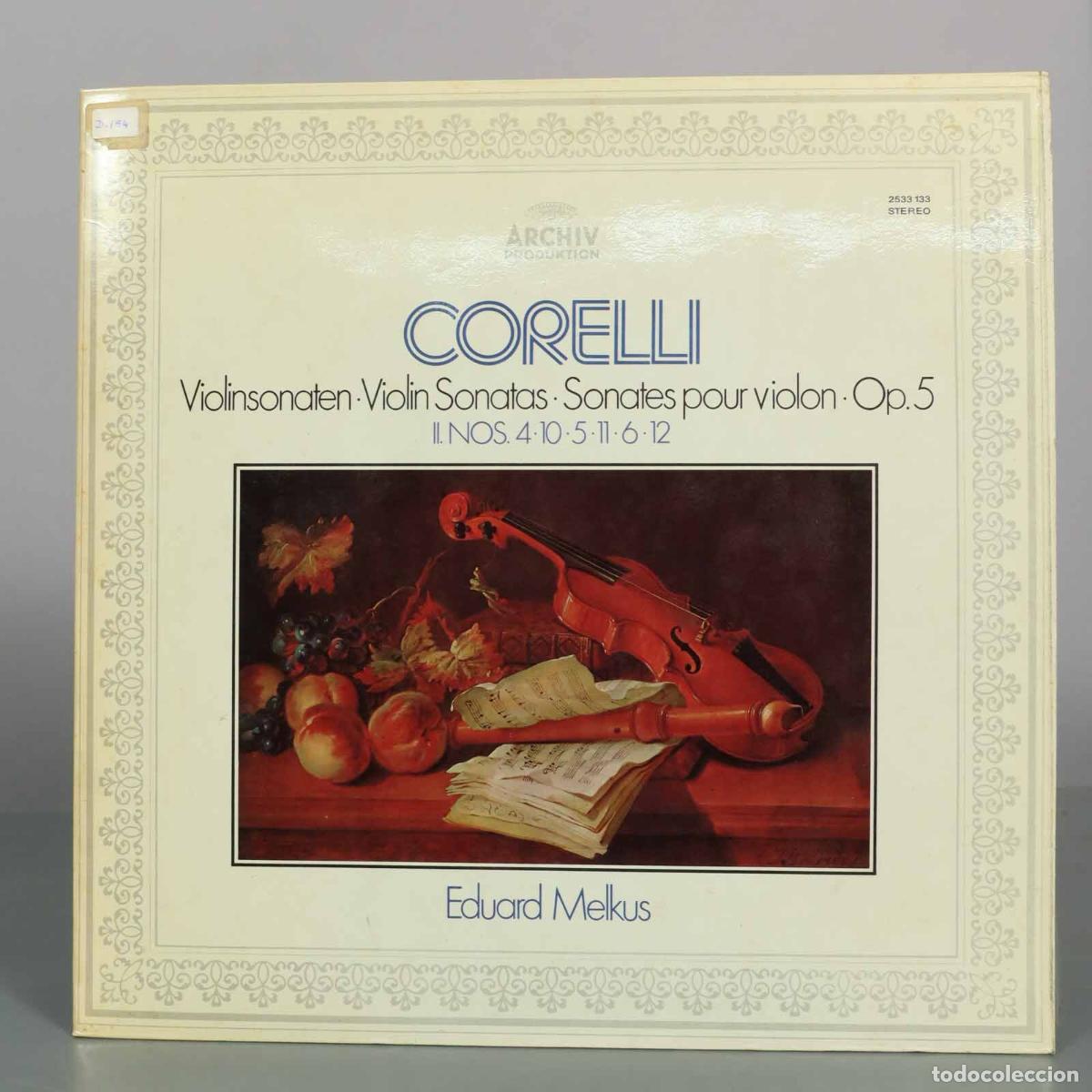 Dischi in vinile: LP. Violinsonaten &middot; Violin Sonatas &middot; Sonates pour violon &middot; Op.5 II Nos. 4 &middot; 10 &middot; 5 &middot; 11 &middot; 6 &middot; 12 -
