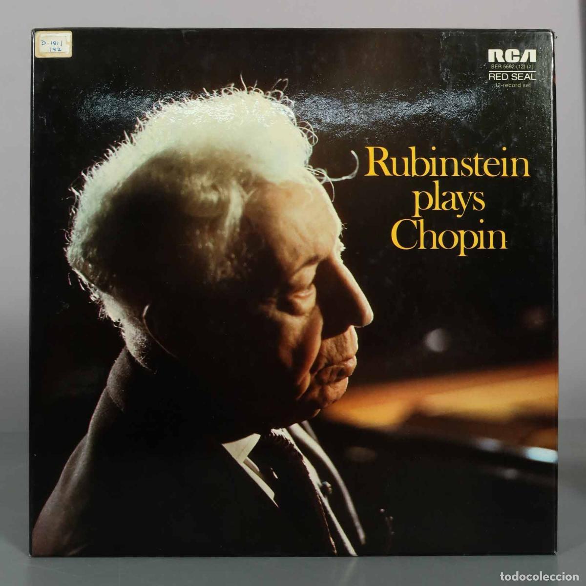 Discos de vinilo: CAJA LP. Rubinstein Plays Chopin - Arthur Rubinstein - Fr&eacute;d&eacute;ric Chopin