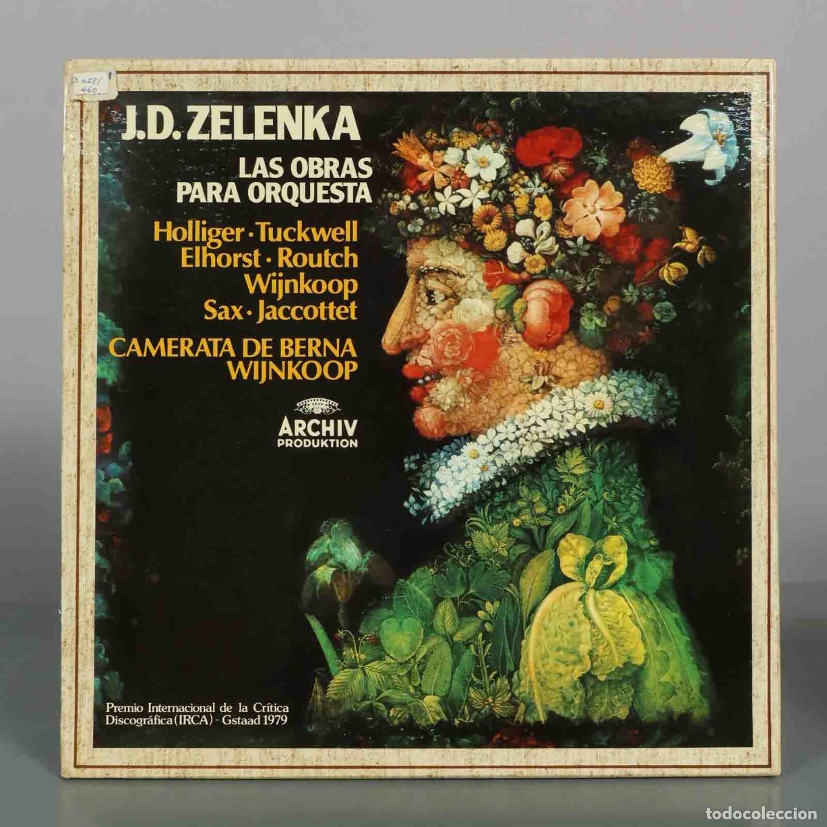 Dischi in vinile: CAJA LP. Las Obras para Orquesta - Jan Dismas Zelenka - Heinz Holliger, Barry Tuckwell, Hans Elhors