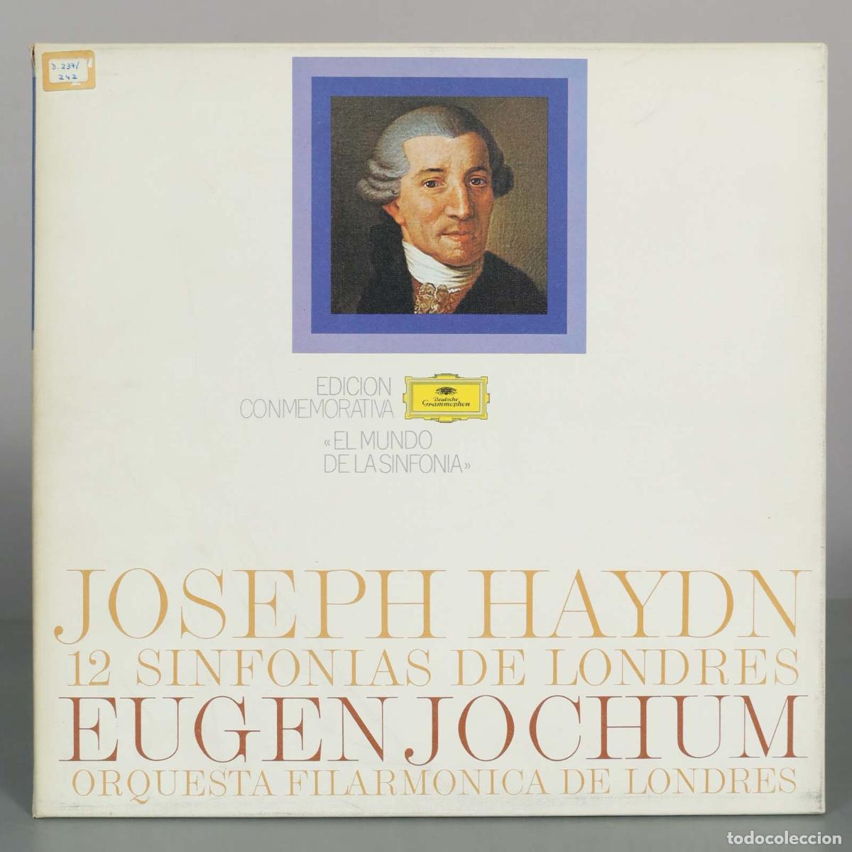 Discos de vinilo: CAJA LP. Joseph Haydn - 12 Sinfon&iacute;as de Londres - Eugen Jochum, London Philharmonic Orchestra