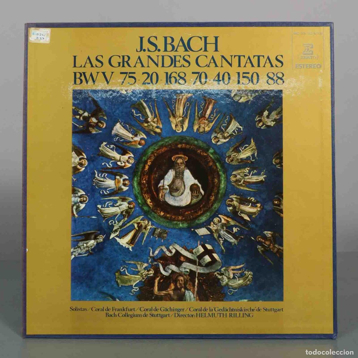 Discos de vinilo: CAJA LP. Las Grandes Cantatas - J.S. Bach - Helmuth Rilling