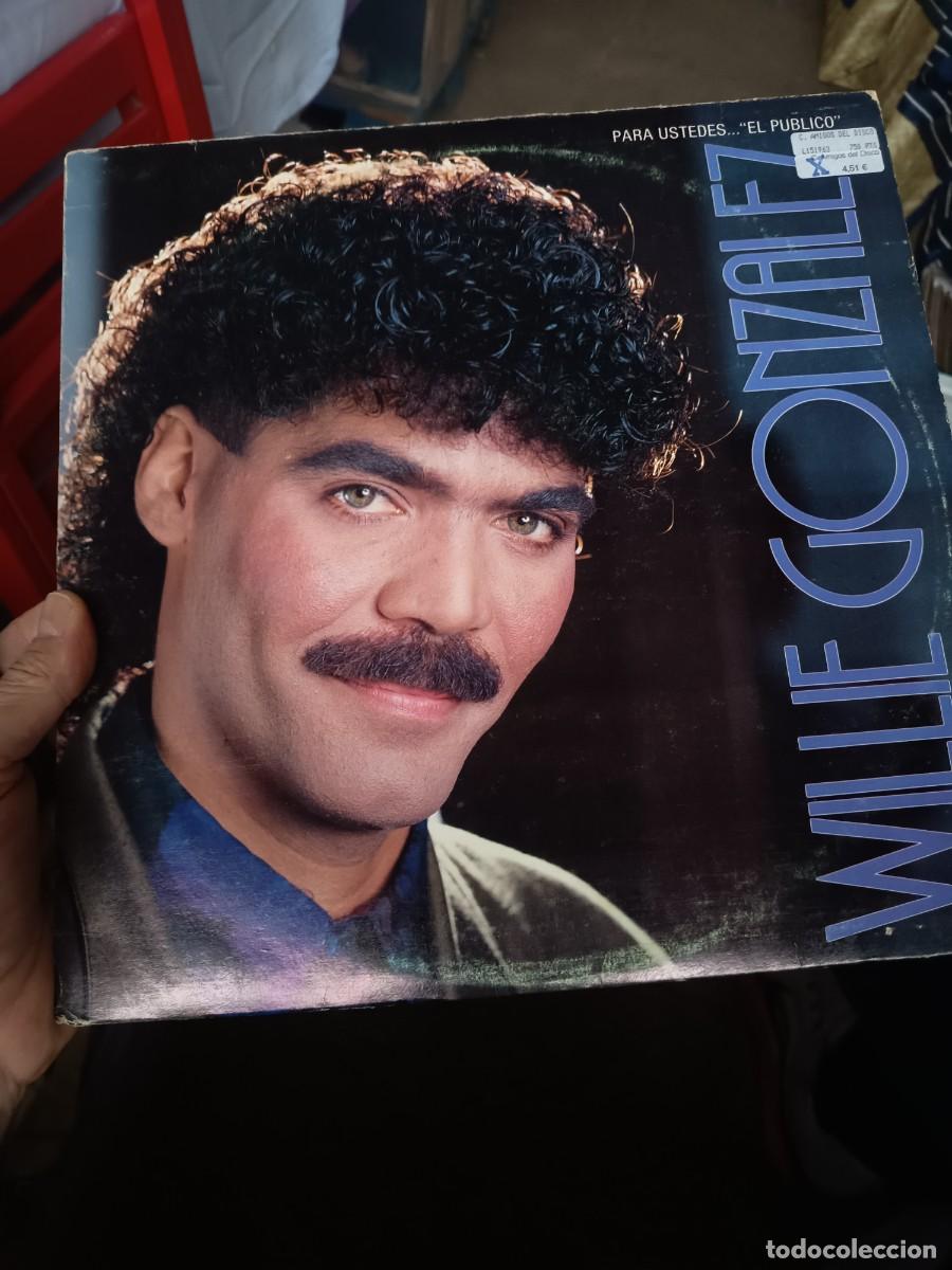 Discos de vinilo: LP WILLIE GONZALEZ,( US 1990 Salsa), Muy bueno!!