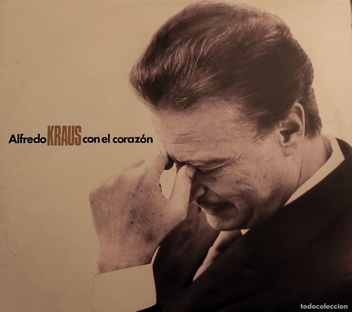 Discos de vinilo: Alfredo Kraus con el coraz&oacute;n