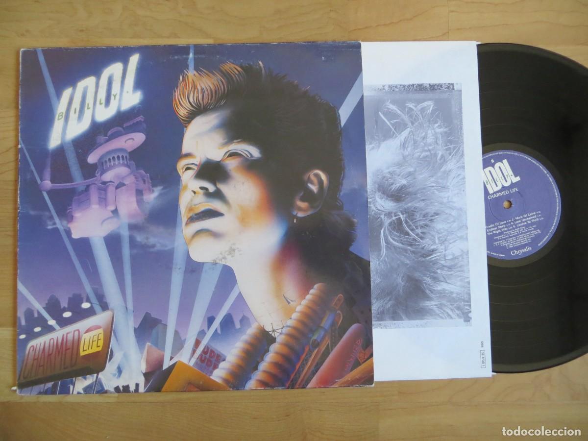 Discos de vinilo: Billy Idol - Charmed Life (LP, Album) 1990 SPAIN