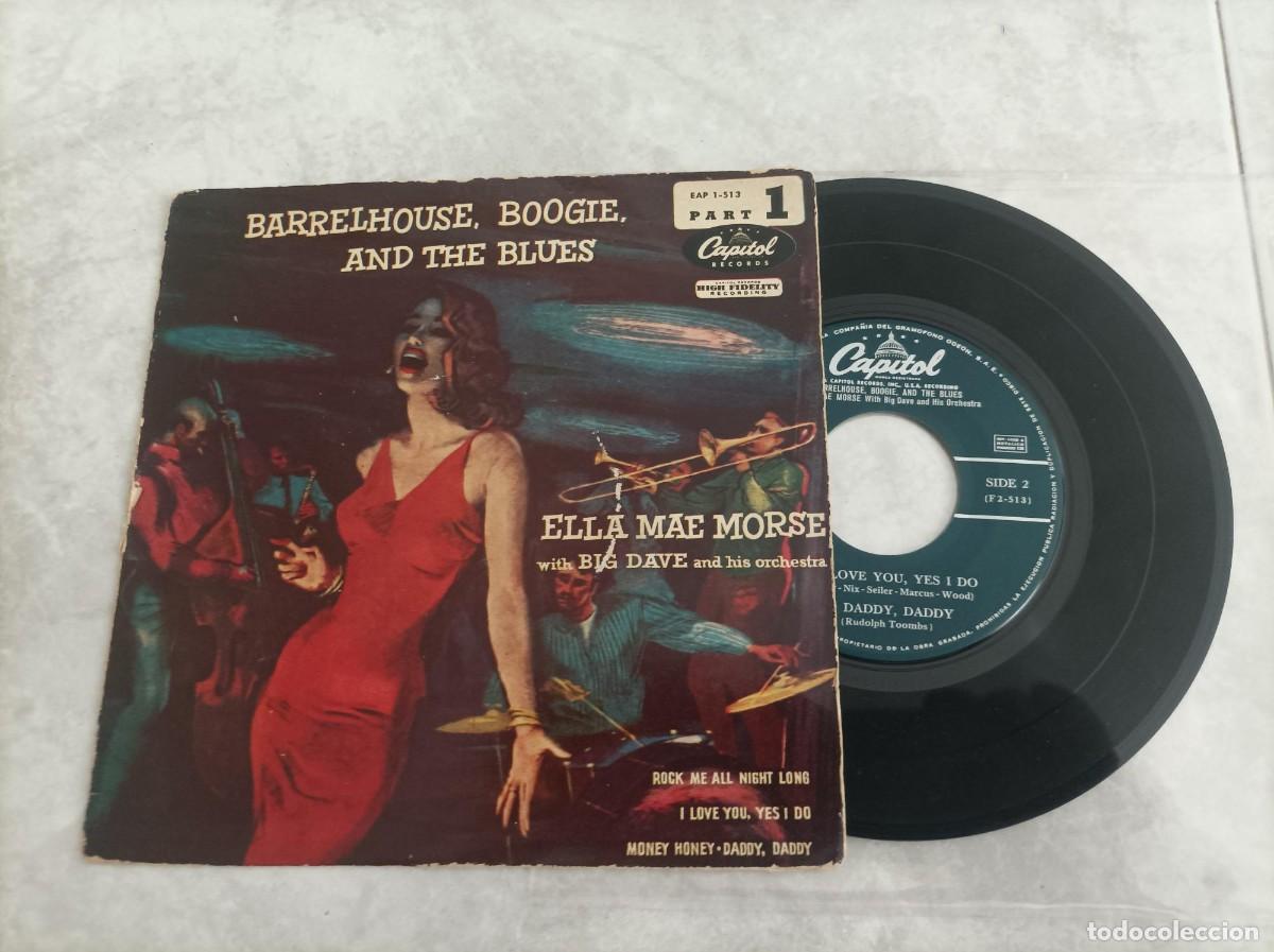 Discos de vinilo: Ella Mae Morse ep original-dificil-