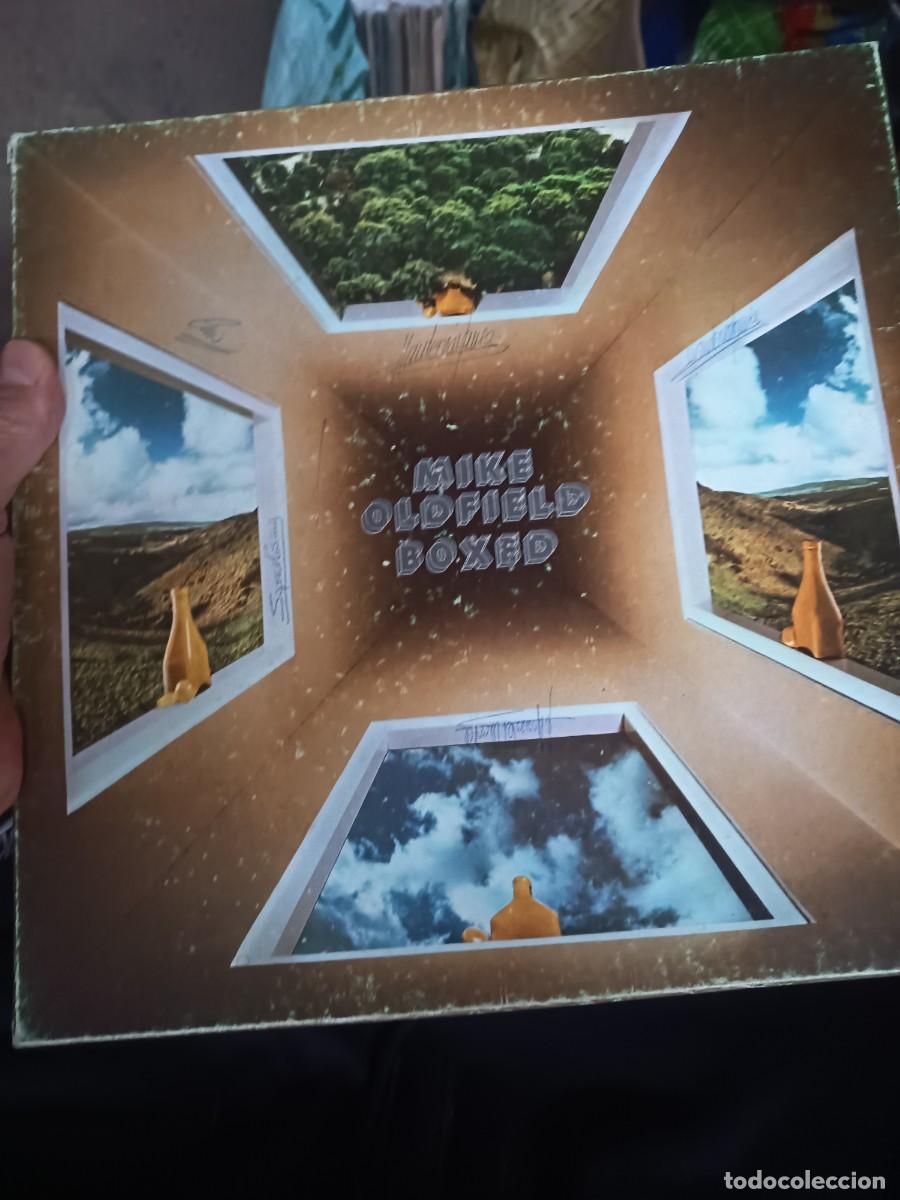 Disques de vinyle: LP ,( caja con 4 vinilos) MIKE OLDFIELD BOXED, 1976,Spain