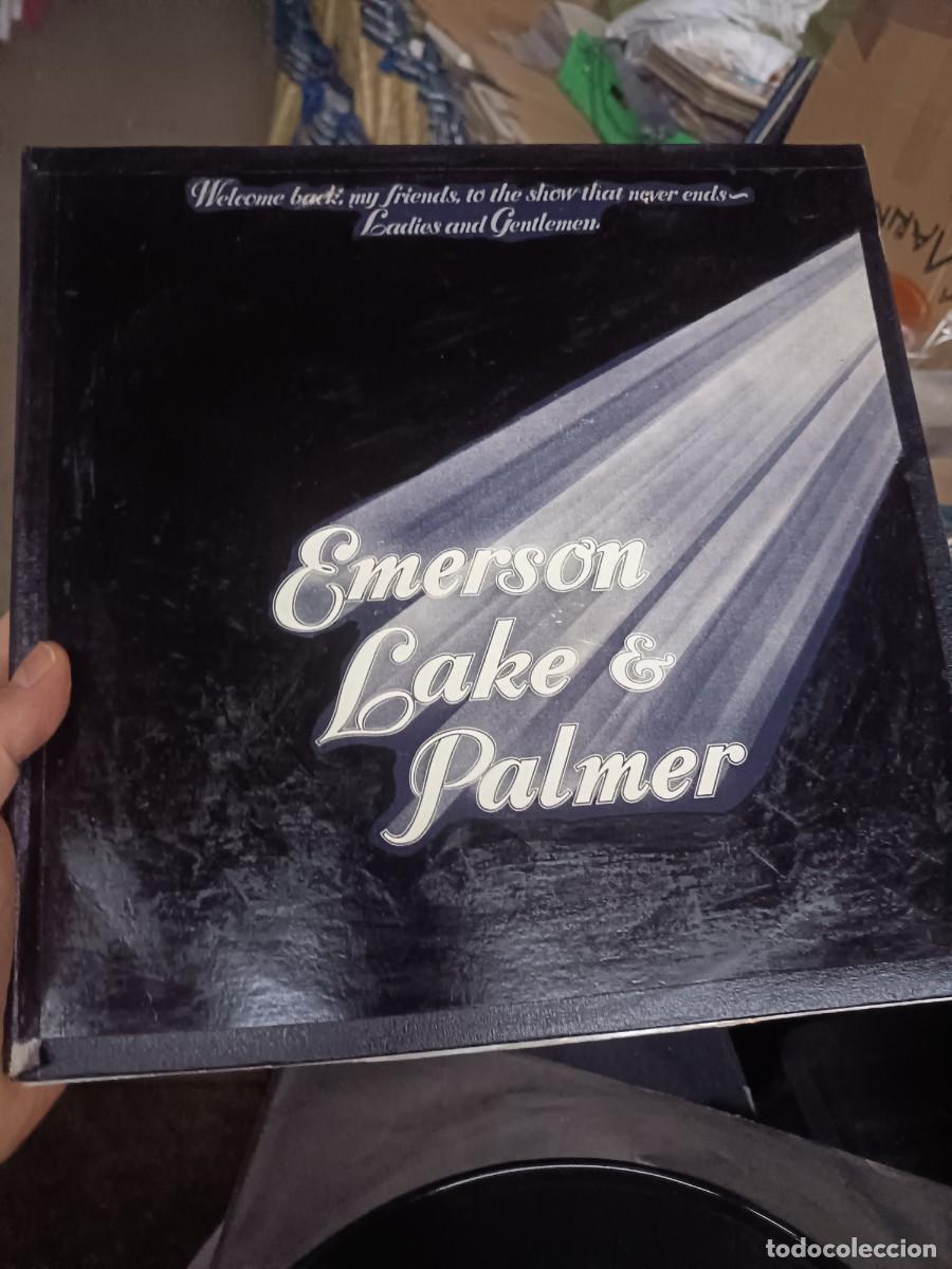 Discos de vinilo: LP TRIPLE,( EMERSON LAKE & PALMER) 1974 USA