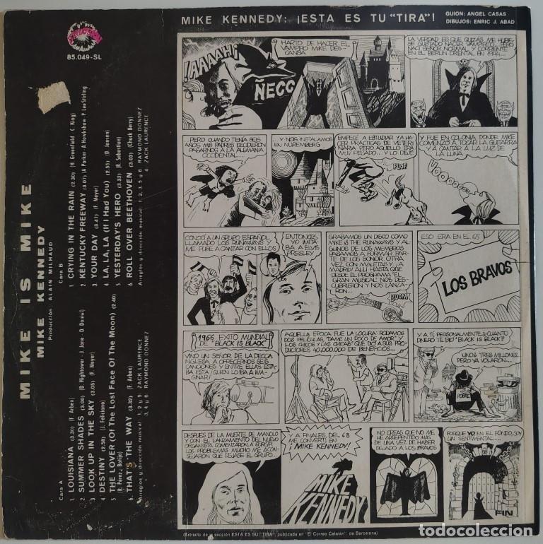 Discos de vinilo: Mike Kennedy. Mike is Mike. Explosion, Spain 1971 LP - Foto 2