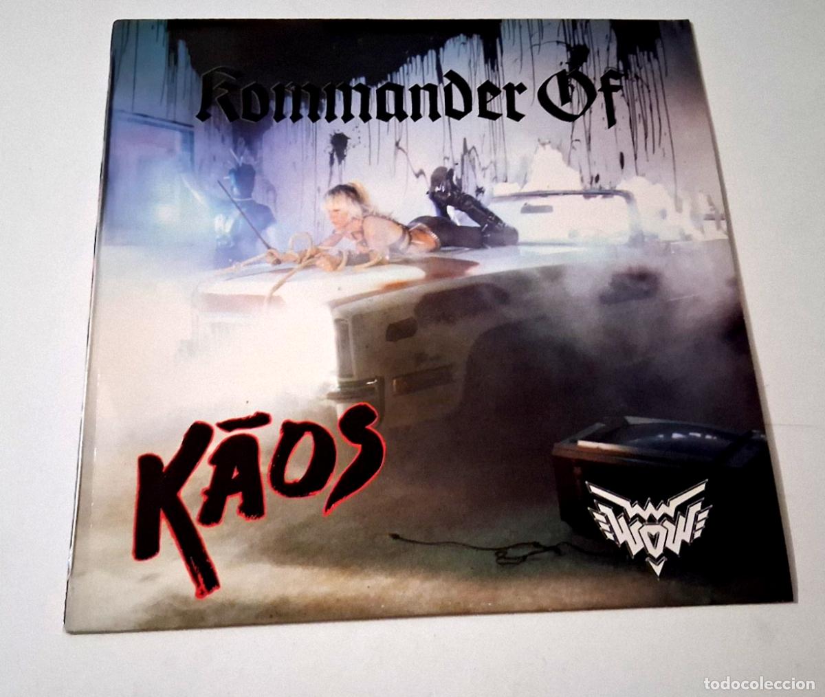 Discos de vinilo: WENDY O'WILLIAMS &rdquo;KOMMANDER OF KAOS&rdquo; LP VINYL 12&rdquo; VG/MBE EX/EX