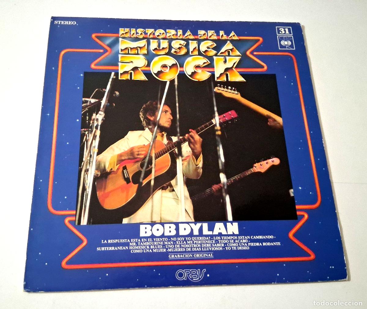 Discos de vinilo: BOB DYLAN &rdquo;HISTORIA DE LA MUSICA&rdquo; LP VINYL 12&rdquo; VG/MBE EX/EX