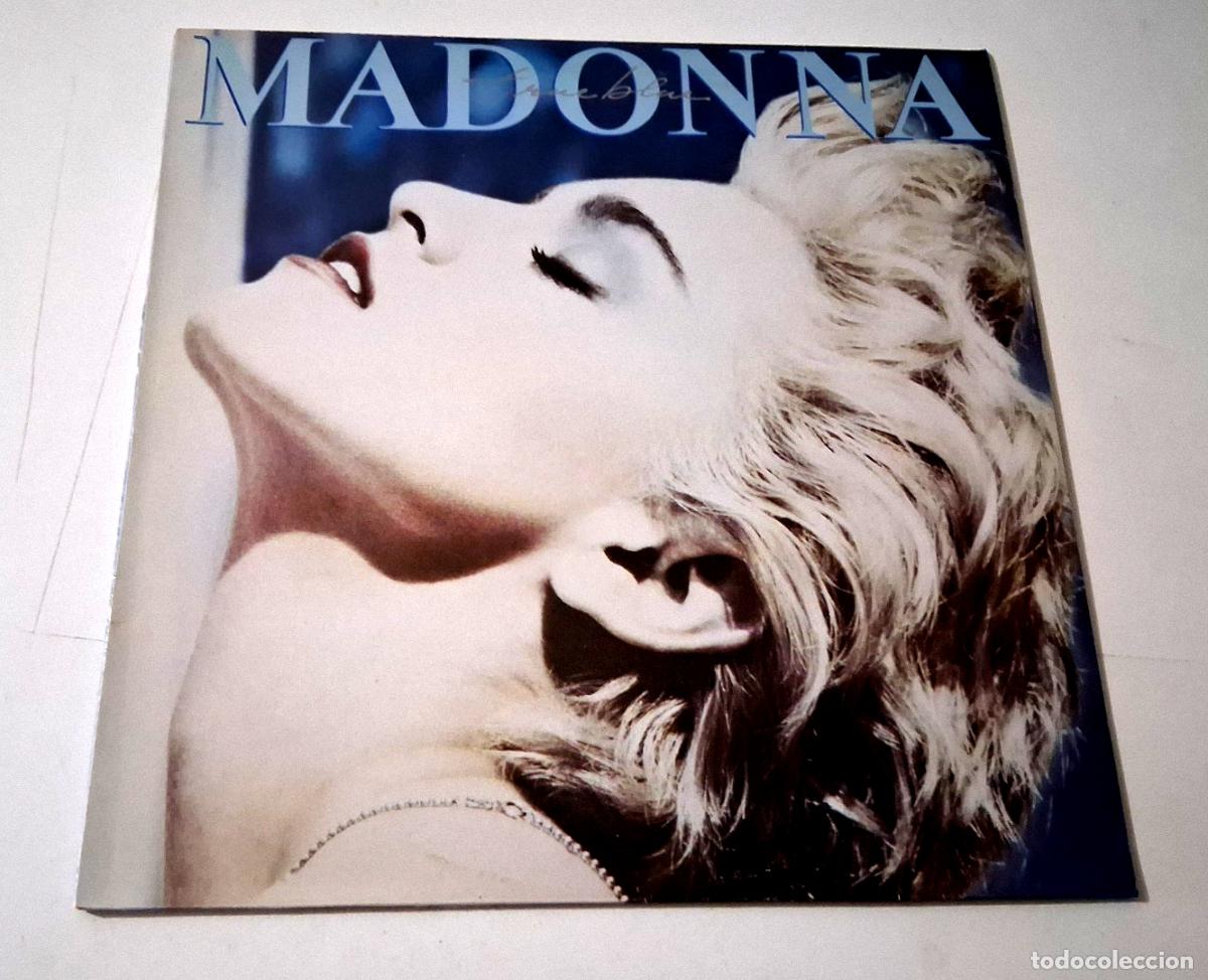 Discos de vinilo: MADONNA &rdquo;TRUE BLUE&rdquo; LP VINYL 12&rdquo; VG/MBE VG/MBE +LETRAS