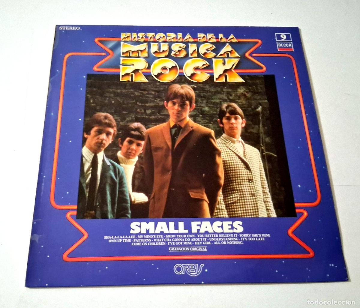 Discos de vinilo: SMALL FACES &rdquo;HISTORIA DE LA MUSICA ROCK&rdquo; LP VINYL 12&rdquo; VG/MBE EX/EX