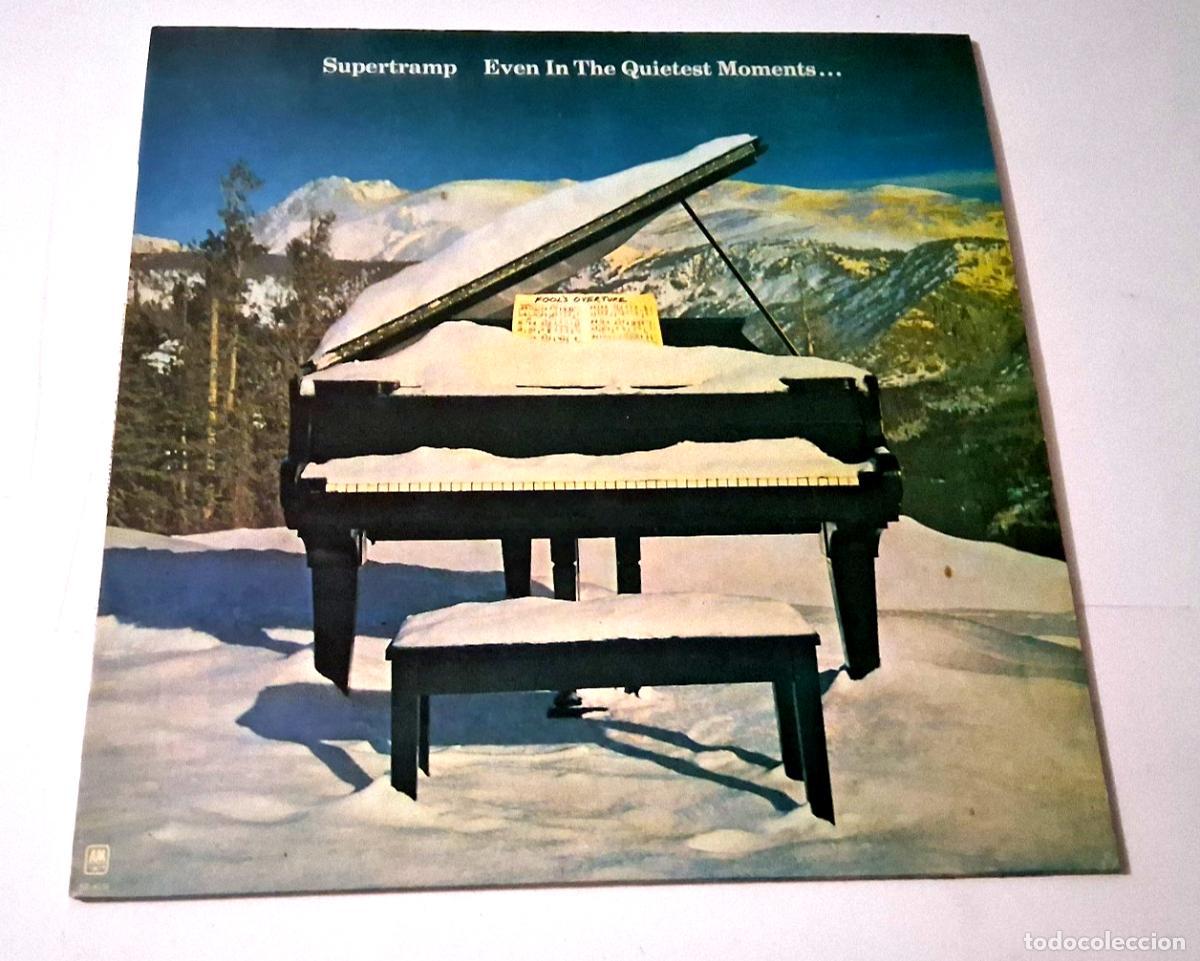 Discos de vinilo: SUPERTRAMP &rdquo;EVEN IN THE QUIETEST MOMENTS ... &rdquo; LP VINYL 12&rdquo; VG/MBE VG/MBE