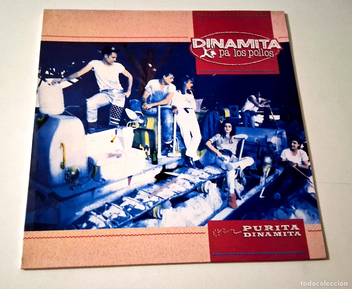Discos de vinilo: DINAMITA PA LOS POLLOS &rdquo;PURITA DINAMITA&rdquo; LP VINYL 12&rdquo; EX/EX EX/EX +LETRAS