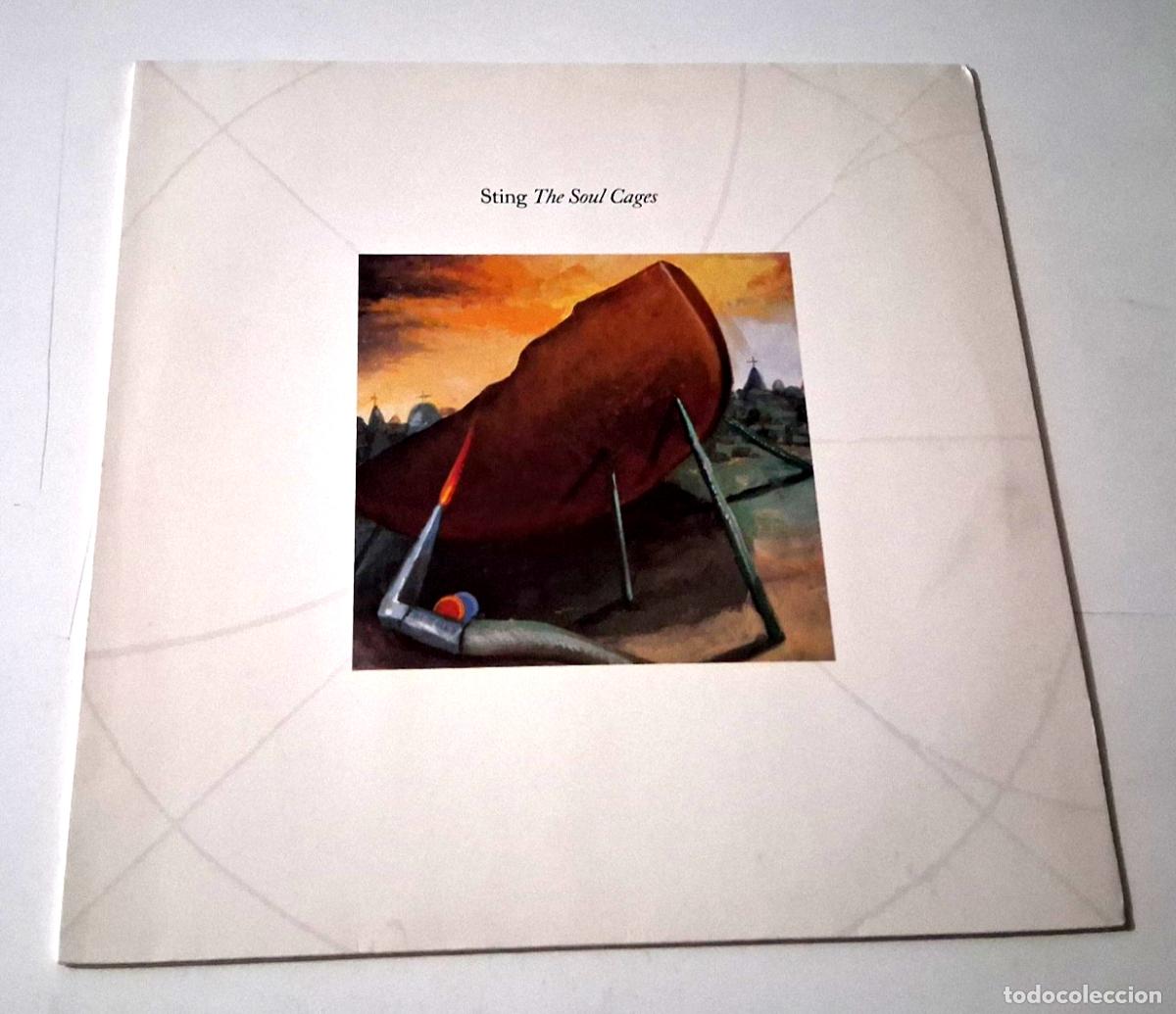 Discos de vinilo: STING &rdquo;THE SOUL CAGES&rdquo; LP VINYL 12&rdquo; VG/MBE VG/MBE