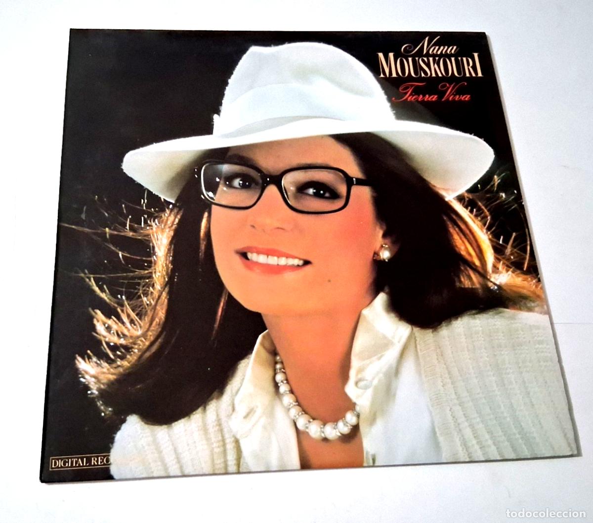 Discos de vinilo: NANA MOUSKOURI &rdquo;TIERRA VIVA&rdquo; LP VINYL 12&rdquo; VG/MBE VG/MBE +ENCARTE