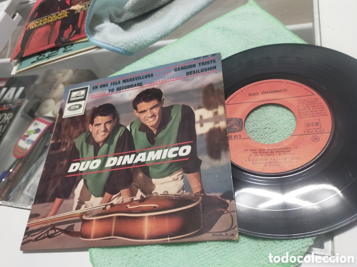 Discos de vinilo: Duo din&aacute;mico ep en una isla maravillosa + 3 Francia