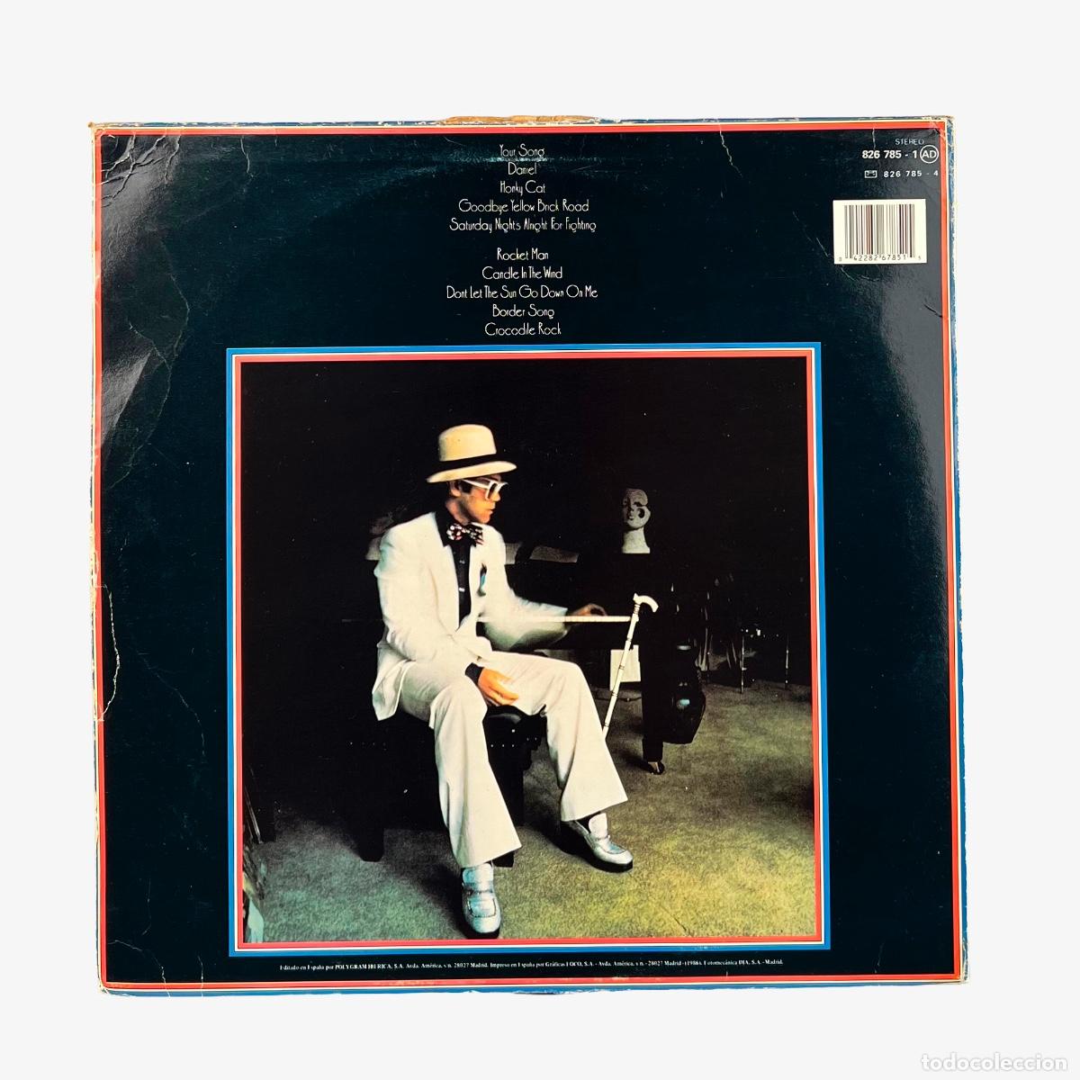 Discos de vinilo: LP. Elton John. Greatest Hits (VG/VG+) - Foto 2