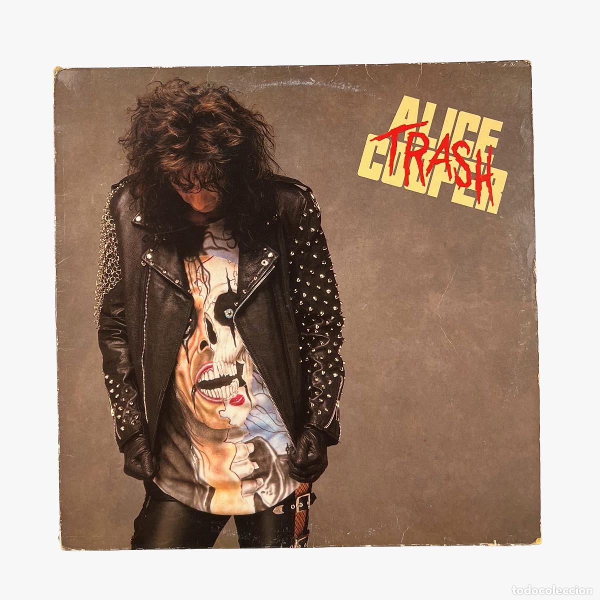 Discos de vinilo: LP. Alice Cooper. Trash (G+/VG)