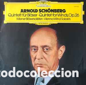 Discos de vinilo: ARNOLD SCH&Ouml;NBERG Quintett f&uuml;r Bl&auml;ser- Quintet for Winds.Op.26