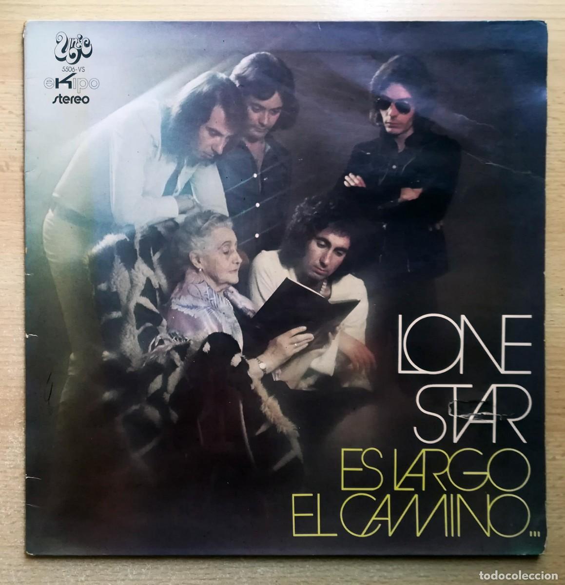 Disques de vinyle: Lone Star - Es largo el camino - Ekipo 1972 - Portada abatible.