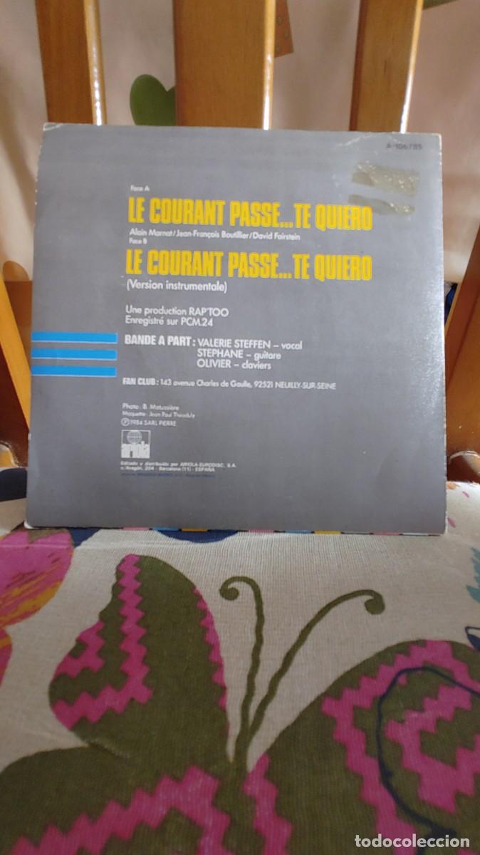 Discos de vinilo: BANDE A PART-SINGLE TE QUIERO - Foto 2