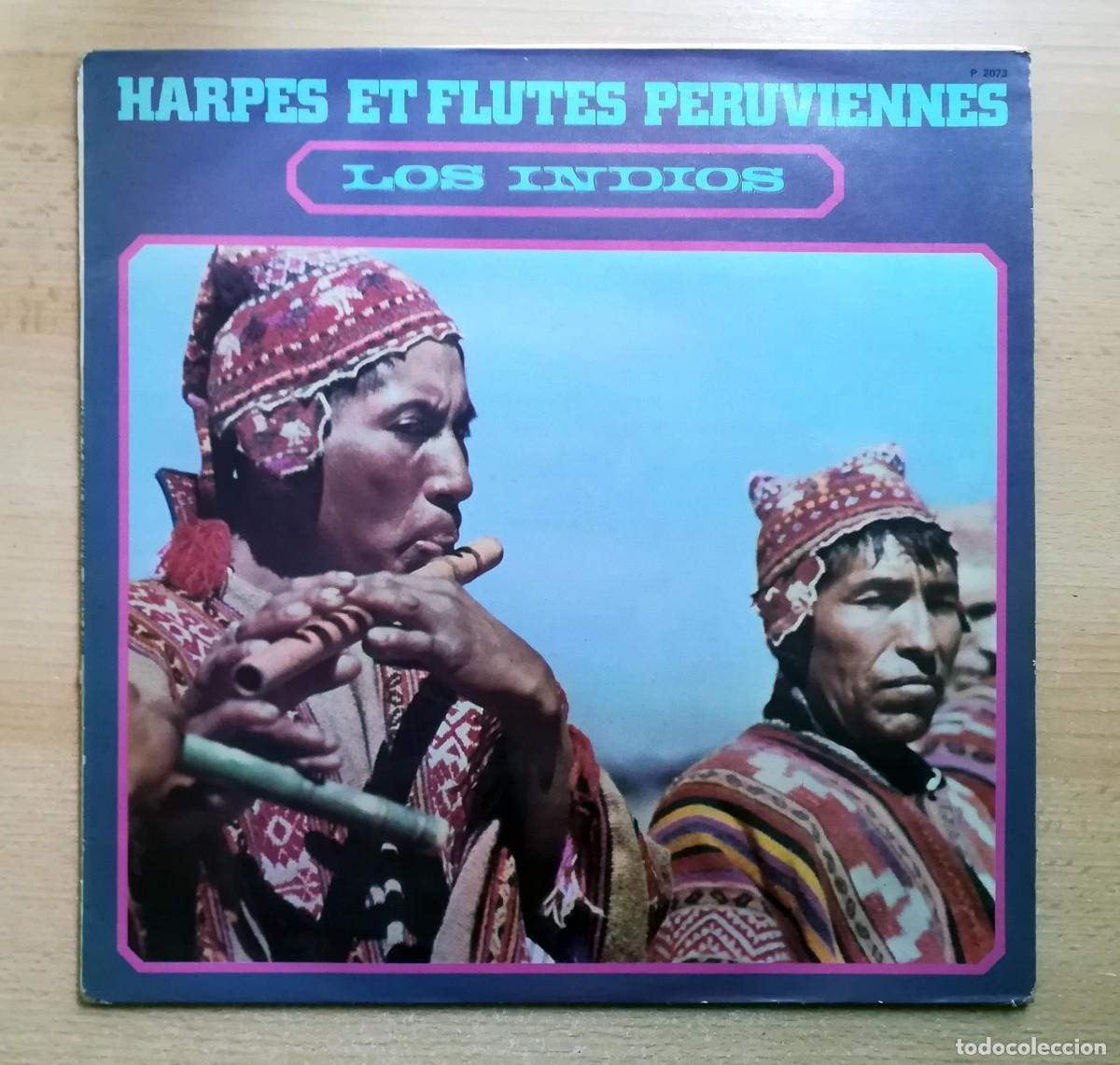 Disques de vinyle: harpes et flutes peruviennes - Los Indios del Sol