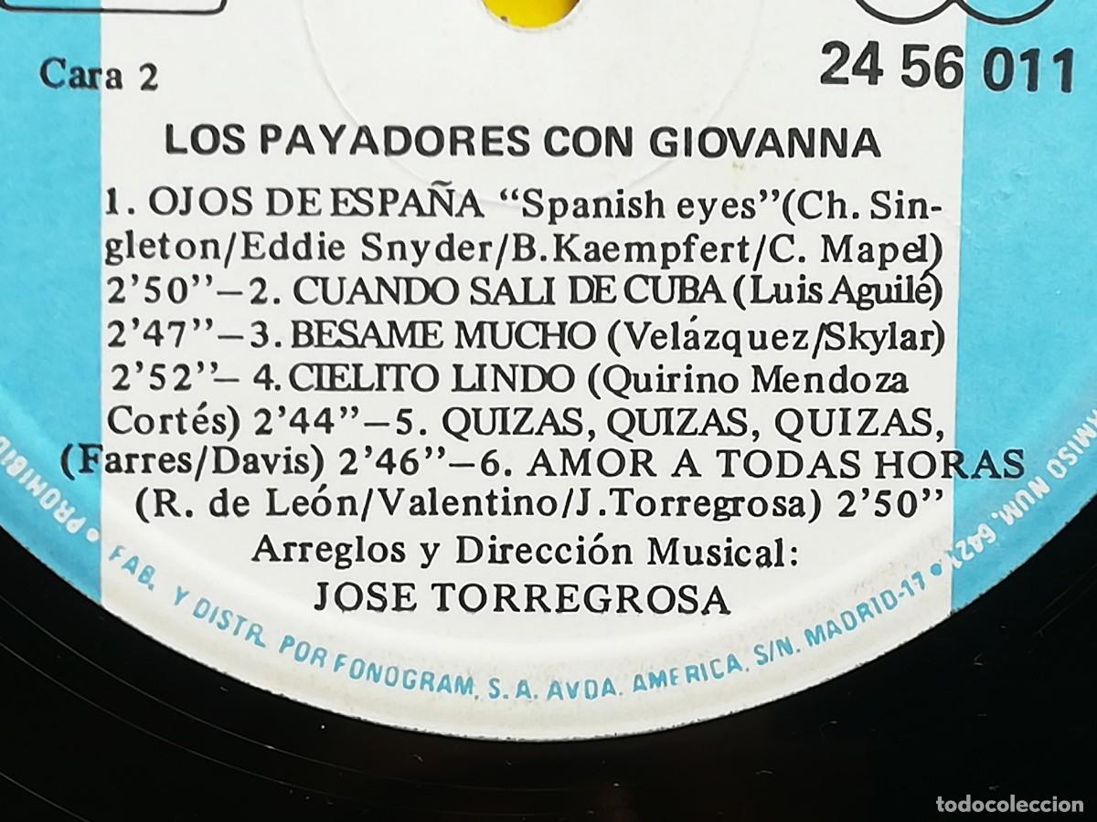 Discos de vinilo: Los payadores con Giovanna - Tip 1971 - Foto 7