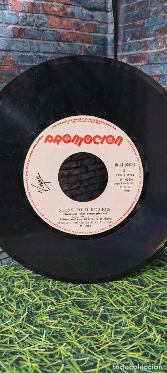 Discos de vinilo: PRINCE AND THE CHARLES BAND &rdquo;JAILHOUSE ROCK&rdquo; SINGLE PROMO EDICION PERUANA