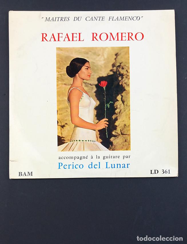 Discos de vinilo: Rafael Romero &ndash; Perico del Lunar. BAM LD 361. Excelente estado, todo original. 10&rdquo;