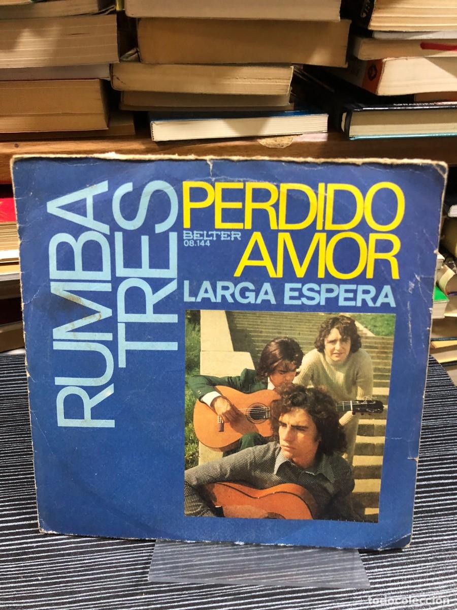 Discos de vinilo: Rumba Tres Perdido Amor / Larga Espera - Foto 1