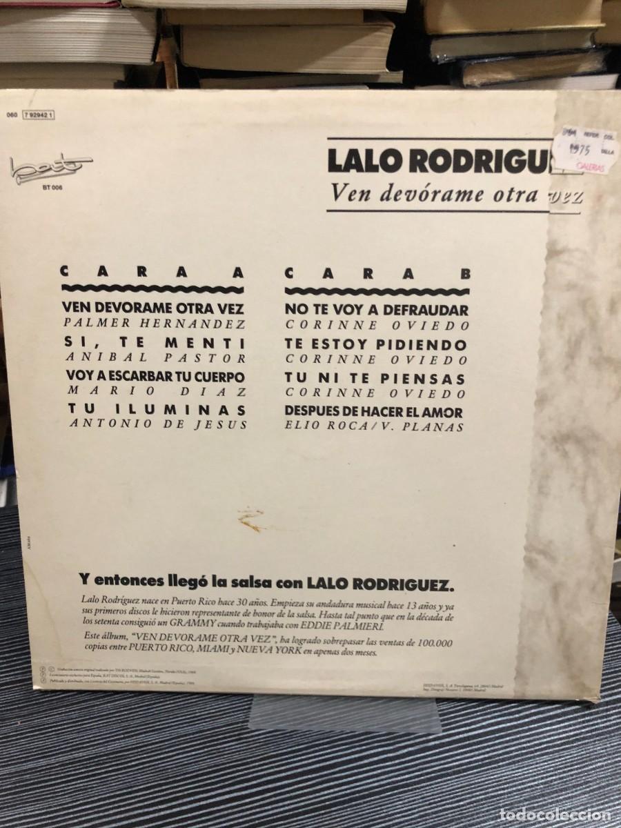 Discos de vinilo: Ven dev&oacute;rame otra vez Lalo Rodr&iacute;guez - Foto 2