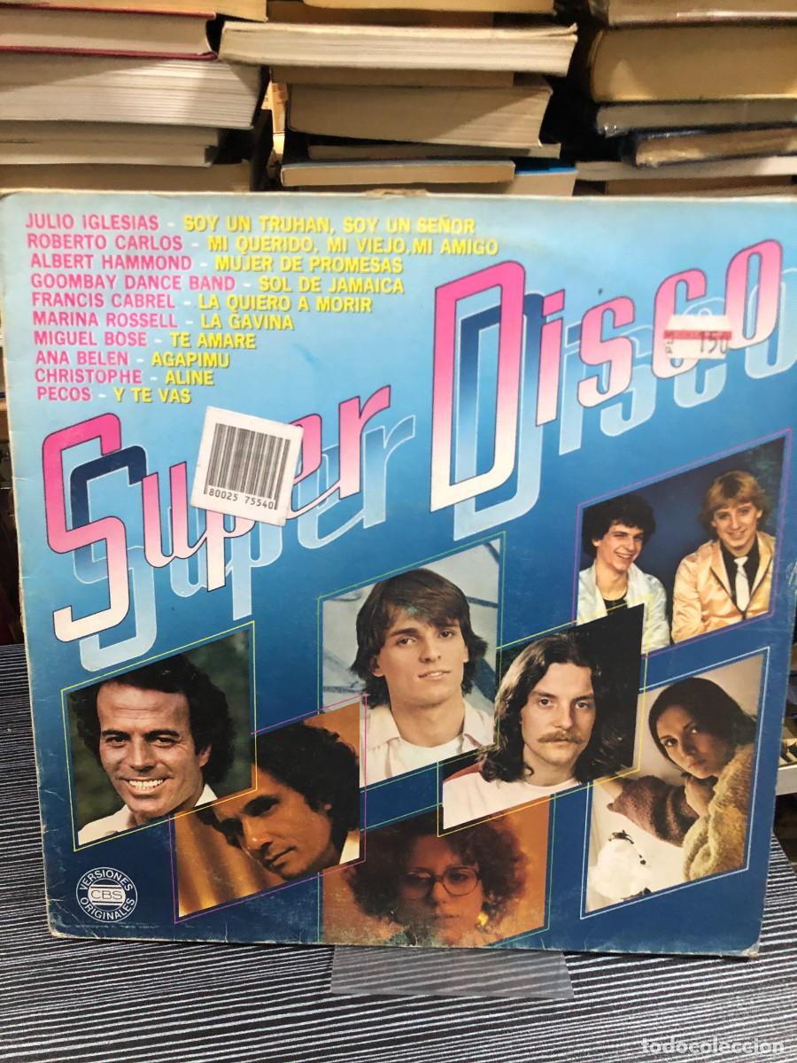 Discos de vinilo: Super Disco Varios Artistas (Recopilatorio CBS)
