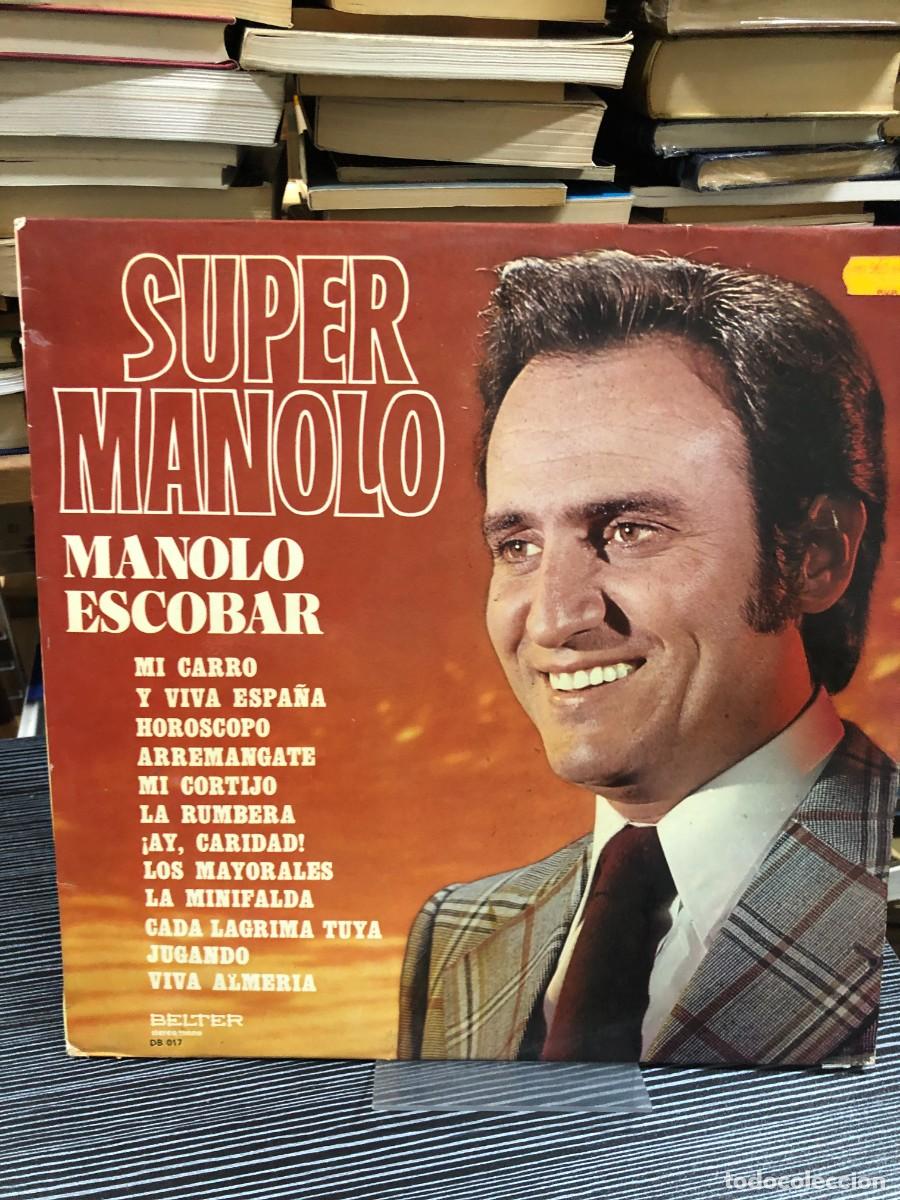 Discos de vinilo: Super Manolo Manolo Escobar