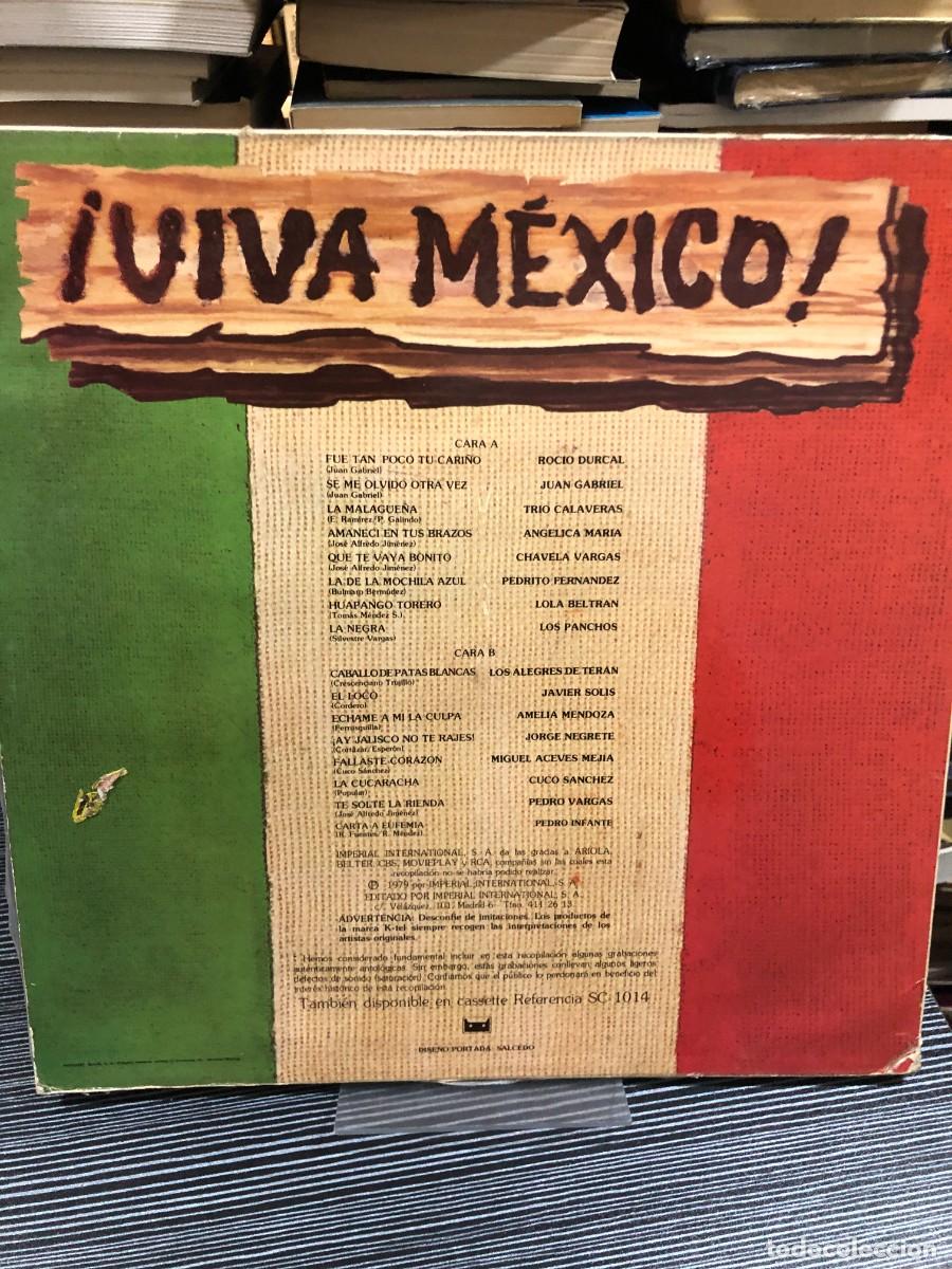 Discos de vinilo: &iexcl;Viva M&eacute;xico! (16 &Eacute;xitos Originales) - Foto 2